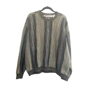 Vintage Y2K Jhane Barnes Menswear 3D Knit Sweater Men's Size XL Japan #6454